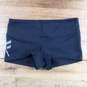ROKFIT BLACK CROSSFIT BOOTY SHORT SIZE SMALL